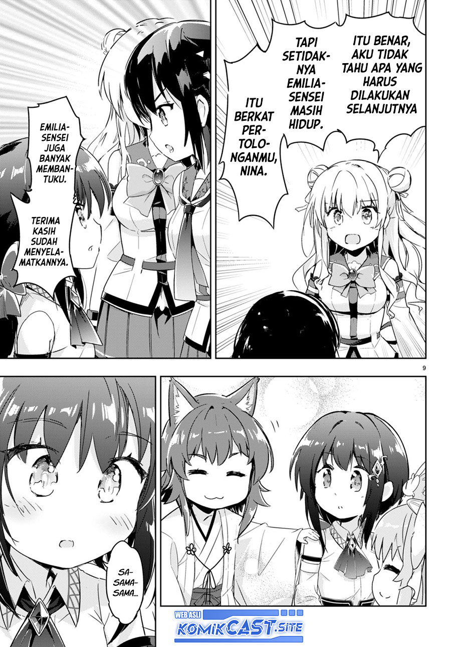 Kenshi wo Mezashite Nyuugaku shita no ni Mahou Tekisei 9999 nan desu kedo!? Chapter 50 Bahasa Indonesia